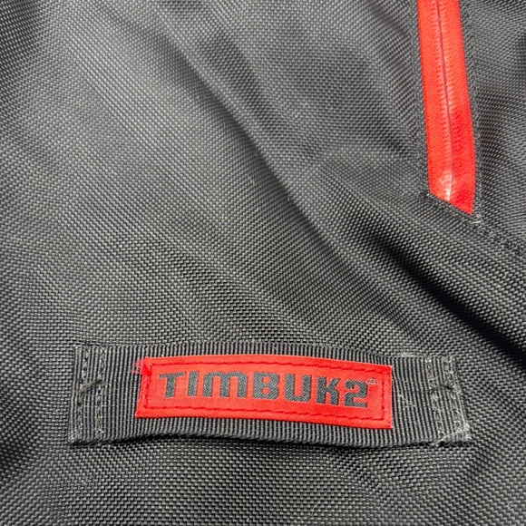 Timbuk2 Black and Red Men's Backpack TOT7792 - Picture 2 of 15